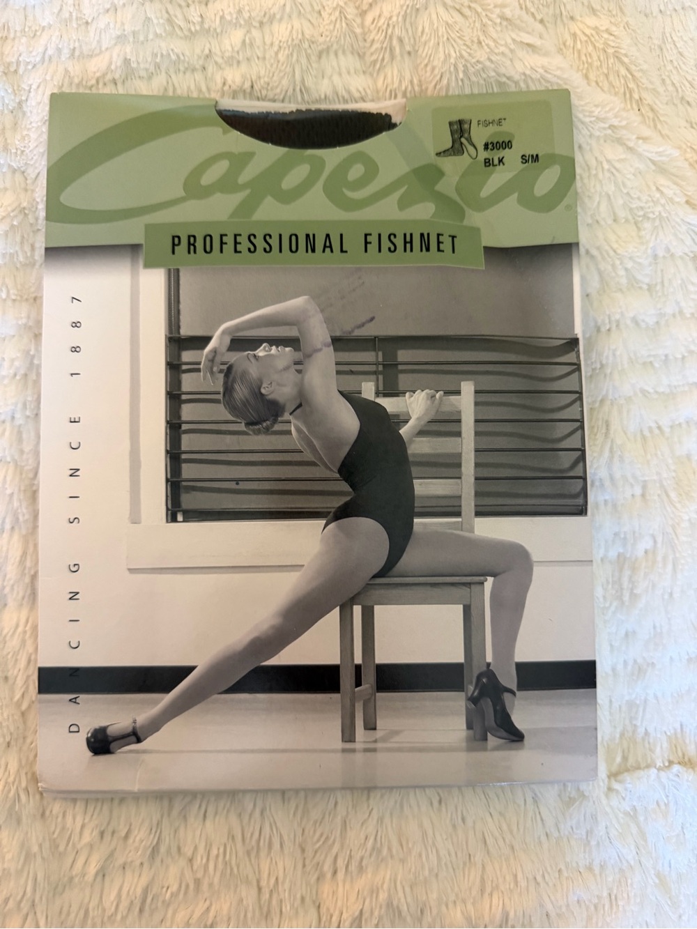 Capezio Professional Fishnet Tights - Black
